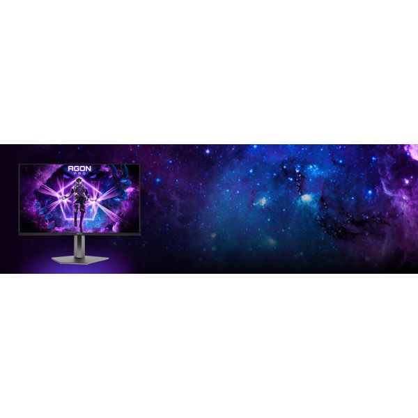 AOC AGON PRO AG326UZD2 computer monitor 80 cm (31.5") 3840 x 2160 Pixels 4K Ultra HD OLED Zwart (AG326UZD2) AOC AGON PRO AG326UZD2 computer monitor 80 cm (31.5") 3840 x 2160 Pixels 4K Ultra HD OLED Zwart (AG326UZD2)