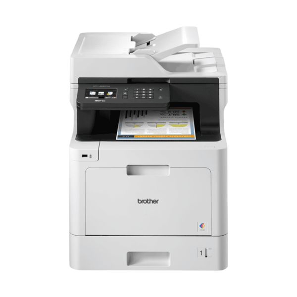 Brother MFC-L8690CDW multifunctionele printer Laser A4 2400 x 600 DPI 31 ppm Wifi (MFCL8690CDWRF1) Brother MFC-L8690CDW multifunctionele printer Laser A4 2400 x 600 DPI 31 ppm Wifi (MFCL8690CDWRF1)