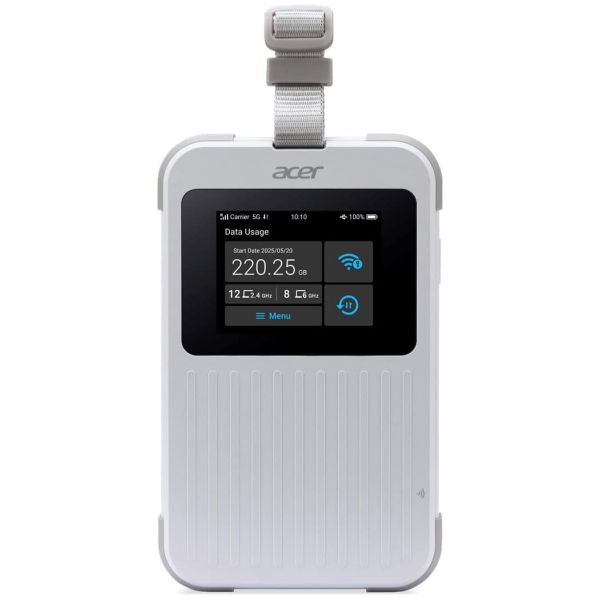 Acer Connect M6E with 20GB draadloze router Dual-band (2.4GHz + 5GHz or 2.4GHz + 6GHz) 5G (FF.G2VTA.002)