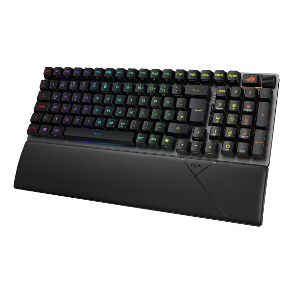 ASUS ROG Strix Scope II 96 RX Wireless toetsenbord Gamen USB + RF Wireless + Bluetooth Zwart (90MP03S0-BKDA20) ASUS ROG Strix Scope II 96 RX Wireless toetsenbord Gamen USB + RF Wireless + Bluetooth Zwart (90MP03S0-BKDA20)