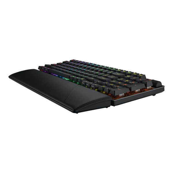 ASUS ROG Strix Scope II 96 RX Wireless toetsenbord Gamen USB + RF Wireless + Bluetooth Zwart (90MP03S0-BKDA20) ASUS ROG Strix Scope II 96 RX Wireless toetsenbord Gamen USB + RF Wireless + Bluetooth Zwart (90MP03S0-BKDA20)