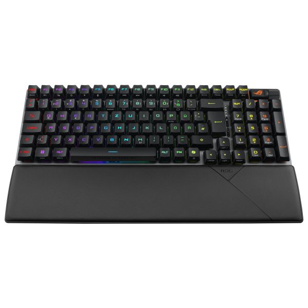 ASUS ROG Strix Scope II 96 RX Wireless toetsenbord Gamen USB + RF Wireless + Bluetooth Zwart (90MP03S0-BKDA20) ASUS ROG Strix Scope II 96 RX Wireless toetsenbord Gamen USB + RF Wireless + Bluetooth Zwart (90MP03S0-BKDA20)