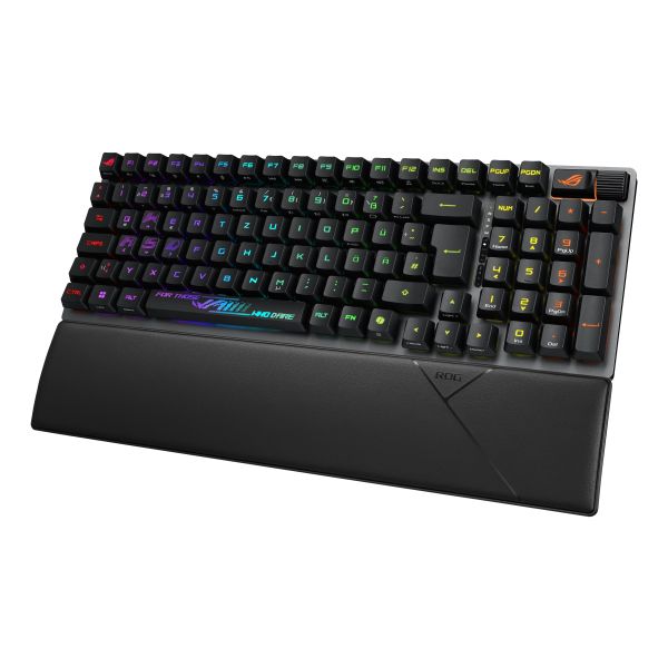 ASUS ROG Strix Scope II 96 RX Wireless toetsenbord Gamen USB + RF Wireless + Bluetooth Zwart (90MP03S0-BKDA20) ASUS ROG Strix Scope II 96 RX Wireless toetsenbord Gamen USB + RF Wireless + Bluetooth Zwart (90MP03S0-BKDA20)