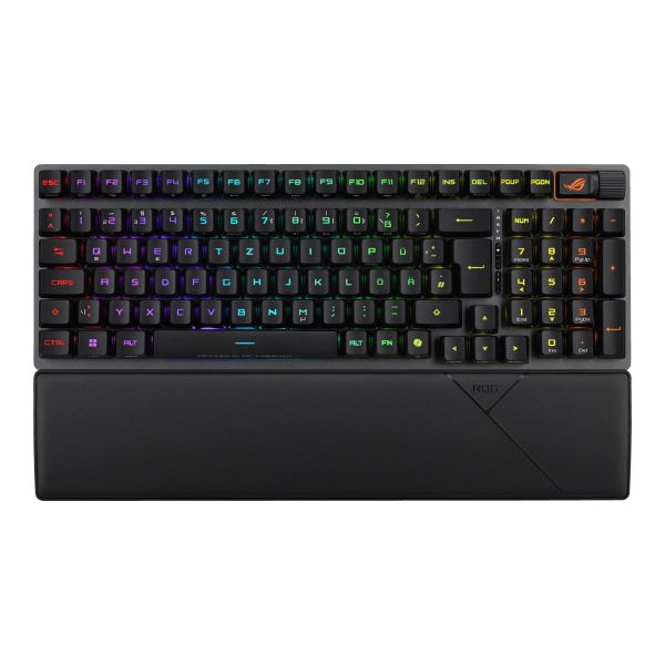 ASUS ROG Strix Scope II 96 RX Wireless toetsenbord Gamen USB + RF Wireless + Bluetooth Zwart (90MP03S0-BKDA20)