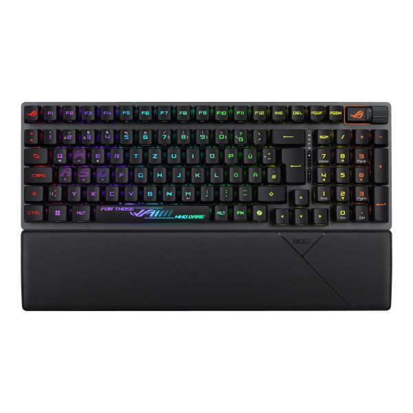 ASUS ROG Strix Scope II 96 RX Wireless toetsenbord Gamen USB + RF Wireless + Bluetooth Zwart (90MP03S0-BKDA20) ASUS ROG Strix Scope II 96 RX Wireless toetsenbord Gamen USB + RF Wireless + Bluetooth Zwart (90MP03S0-BKDA20)