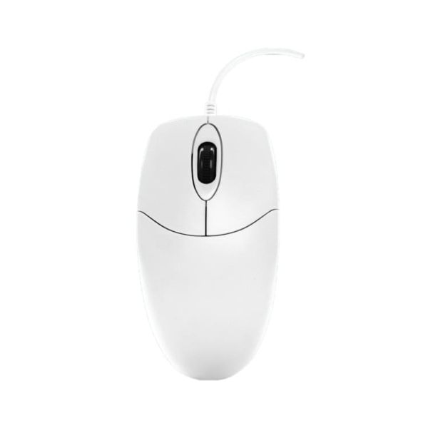 Contour Design Active Key AK-PMJ1 muis Medisch Ambidextrous USB Type-A Optisch 1000 DPI (AK-PMJ1OW-UV-W)