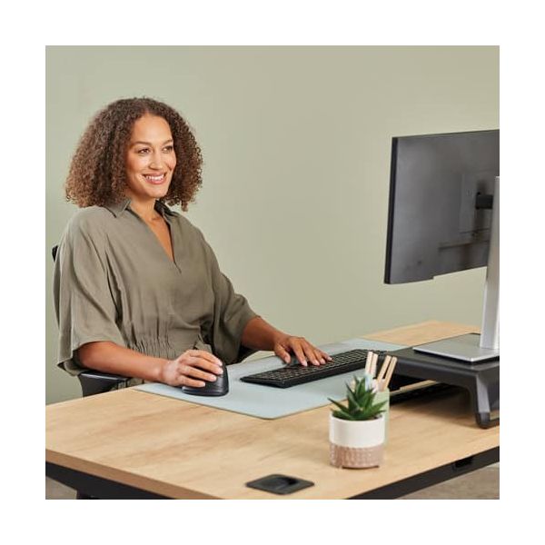 Fellowes 100143584 muis Universeel Linkshandig Bluetooth + USB Type-C Optisch 2400 DPI (100143584) Fellowes 100143584 muis Universeel Linkshandig Bluetooth + USB Type-C Optisch 2400 DPI (100143584)