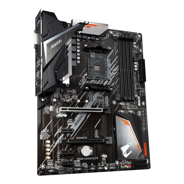 GIGABYTE A520 AORUS ELITE moederbord AMD A520 Socket AM4 ATX (A520 AORUS ELITE) GIGABYTE A520 AORUS ELITE moederbord AMD A520 Socket AM4 ATX (A520 AORUS ELITE)