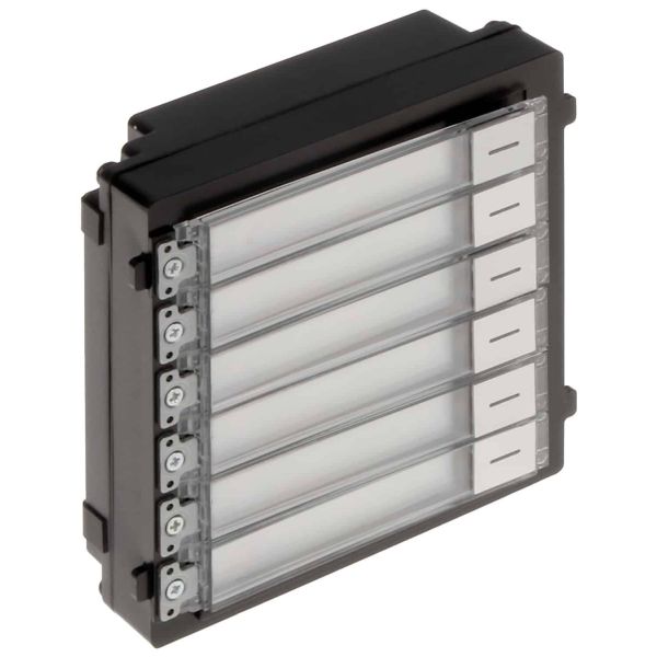 Hikvision KD8 Series Pro DS-KD-KK/S - Sprechanlage Namensschild - kabelgebunden - 10/100 Ethernet (DS-KD-KK/S) (DS-KD-KK/S)