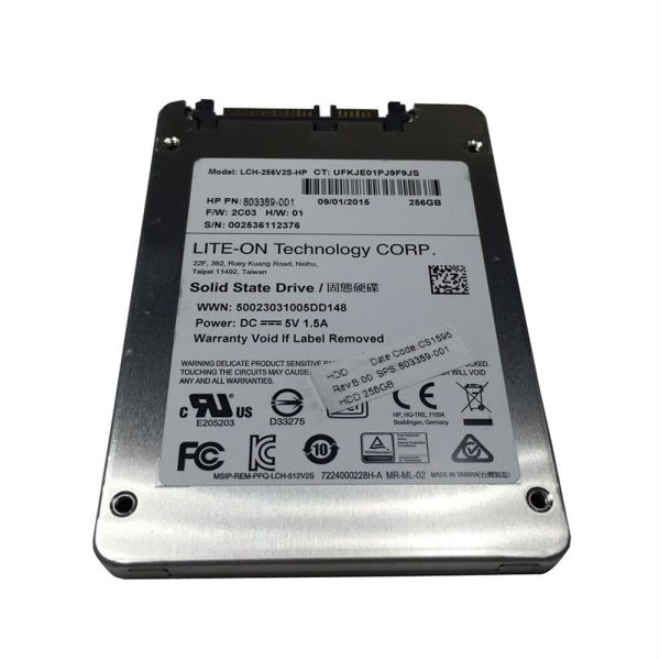 HPI SSD 256GB Intern 2.5 Inch SATA 6Gb/s for Elitebook (803389-001)