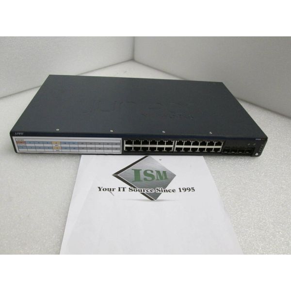 Juniper EX2200-24P 24-Port Gigabit PoE Switch (EX2200-24P-4G)