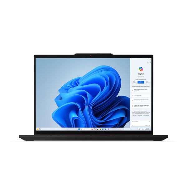 Lenovo ThinkPad T14s Gen 5 Intel Core Ultra 7 155U Laptop 35,6 cm (14") WUXGA 16 GB LPDDR5x-SDRAM 512 GB SSD Wi-Fi 6E (802.11ax) Windows 11 Pro Duits Zwart (21LS0028GE)