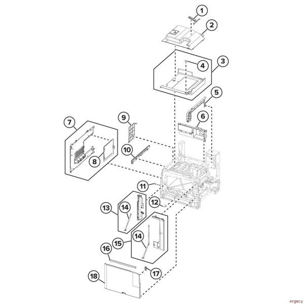 Lexmark SVC Tray Input (41X4561)