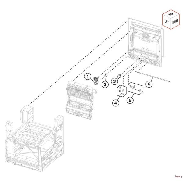 Lexmark CS96x SVC Tray MPF (41X4706)