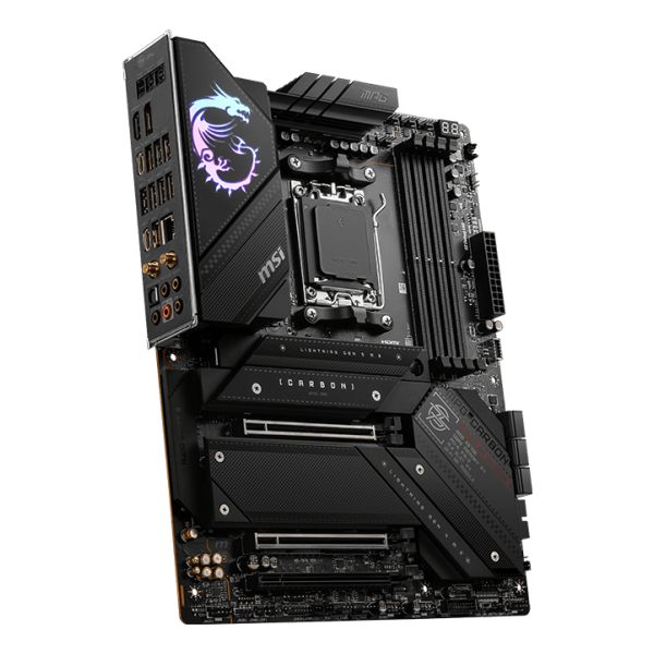 MSI MPG X670E CARBON WIFI moederbord AMD X670 Socket AM5 ATX (7D70-001R)