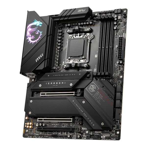 MSI MPG X670E CARBON WIFI moederbord AMD X670 Socket AM5 ATX (7D70-001R)