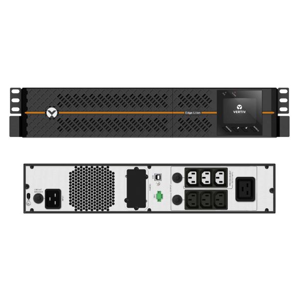 Vertiv EDGELI-3000IRT2U UPS Line-interactive 3 kVA 2700 W 6 AC-uitgang(en) (EDGELI-3000IRT2U)