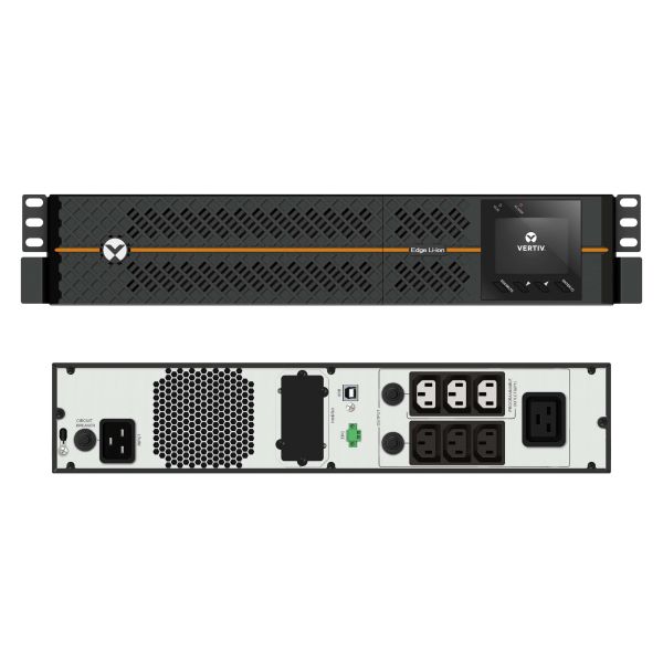 Vertiv EDGELI-3000IRT2U UPS Line-interactive 3 kVA 2700 W 6 AC-uitgang(en) (EDGELI-3000IRT2U)