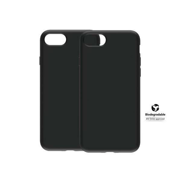 PanzerGlass ® Biodegradable Case iPhone 6 | 6s | SE (2020/2022) | 7 | 8 mobiele telefoon behuizingen Hoes Zwart (0346)