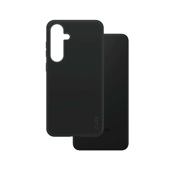 PanzerGlass CARE™ by ® Case Black w. Qi Compatible Samsung Galaxy S24+ mobiele telefoon behuizingen Hoes Zwart (1167)