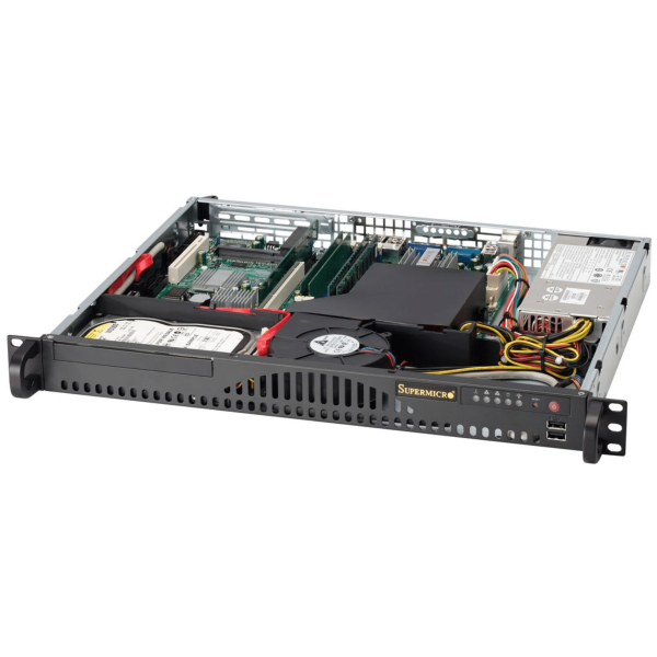 Super Micro SC512-203B 1U Rack Server (CSE-512-203B)