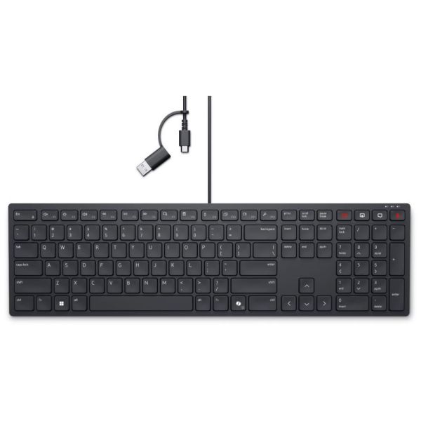 Dell Wired Collaboration Keyboard KB52 (580-BBSV)