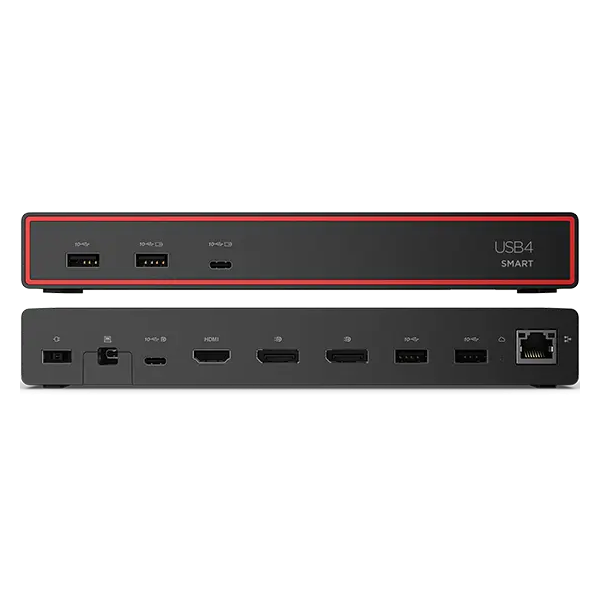 Lenovo ThinkPad USB 4 Smart Dock 5500 mit 135-Watt-Netzteil (40BC0135UKN)