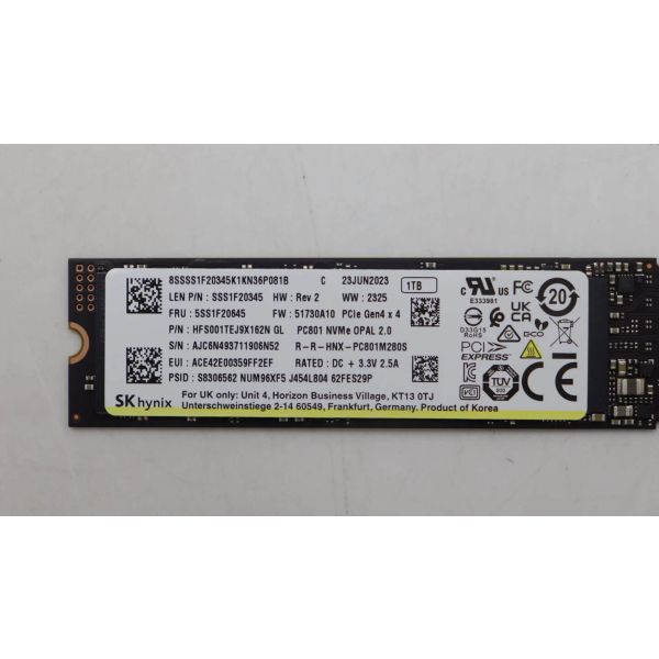 Lenovo SSD_ASM NVMe SSD (5SS0W79570) (5SS0W79570)