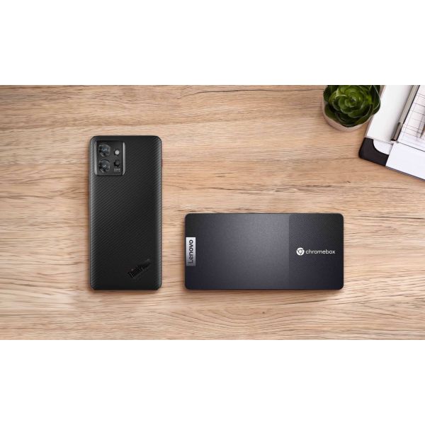 Lenovo Chromebox Micro Intel® Celeron® N N4500 8 GB LPDDR4x-SDRAM 32 GB eMMC ChromeOS Micro PC Mini PC Zwart (83F9000GNS)