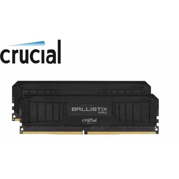 Micron Crucial Ballistix Max Black DDR4-5100 CL19 16 GB Dual Kit (BLM2K8G51C19U4B)