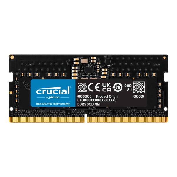 Crucial CT8G48C40S5T DDR5 8GB SODIMM (CT8G48C40S5T)