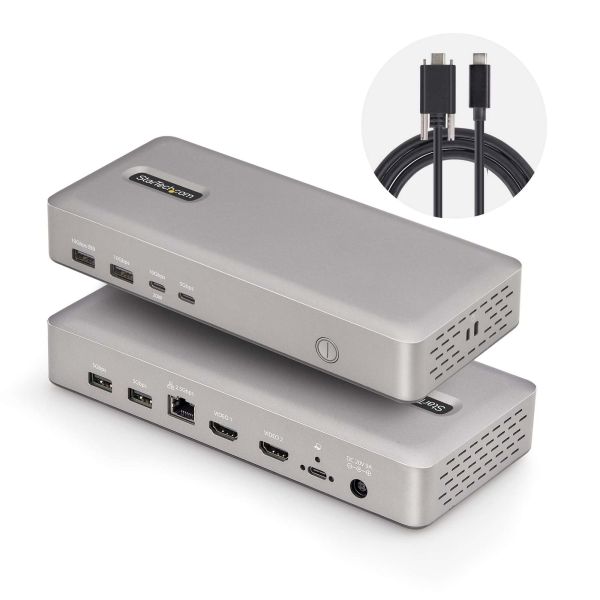 StarTech USB4 Dual-Display Multiport Hub 140W (174B-USB4-MULTIPORT)