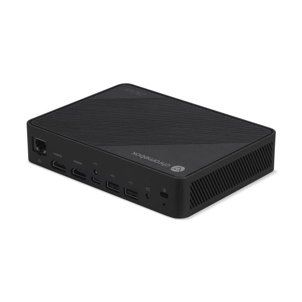 Acer Chromebox Mini CXM1 IN4832 Intel® Celeron® N4500 8 GB LPDDR4-SDRAM 32 GB eMMC ChromeOS Mini PC Zwart (DT.Z46EH.001) Acer Chromebox Mini CXM1 IN4832 Intel® Celeron® N4500 8 GB LPDDR4-SDRAM 32 GB eMMC ChromeOS Mini PC Zwart (DT.Z46EH.001)