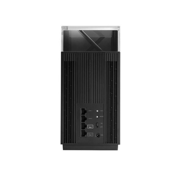 ASUS ZenWiFi Pro ET12 Tri-band (2,4 GHz / 5 GHz / 6 GHz) Wi-Fi 6E (802.11ax) Zwart 3 Intern (ZENWIFI PRO ET12 (2PK)) ASUS ZenWiFi Pro ET12 Tri-band (2,4 GHz / 5 GHz / 6 GHz) Wi-Fi 6E (802.11ax) Zwart 3 Intern (ZENWIFI PRO ET12 (2PK))