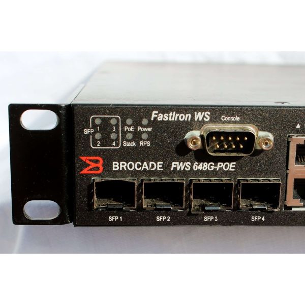 Brocade FastIron 648G-POE Switch (FWS648G-POE)