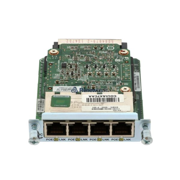 Cisco Four Port 10/100/1000 Ethernet Switch Interface Card (EHWIC-4ESG)
