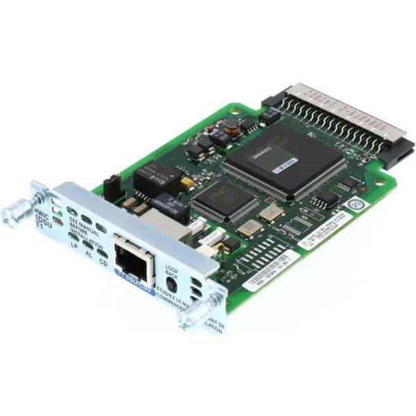 Cisco HWIC-1DSU-T1 1-Port T1/Fractional T1 WAN Interface Card (HWIC-1DSU-T1)