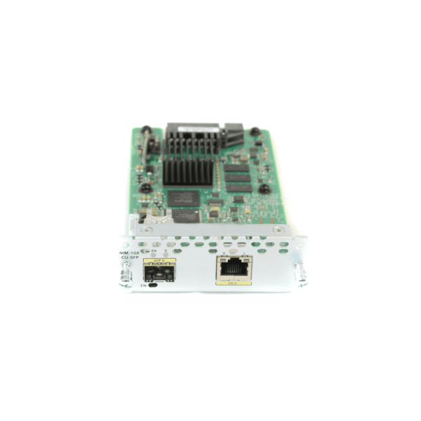 Cisco NIM-1GE-CU-SFP 1-port GE WAN NIM Dual-mode (NIM-1GE-CU-SFP)