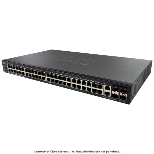 Cisco SG550X-48 48-Port Gigabit Stackable Switch (SG550X-48-K9-EU)