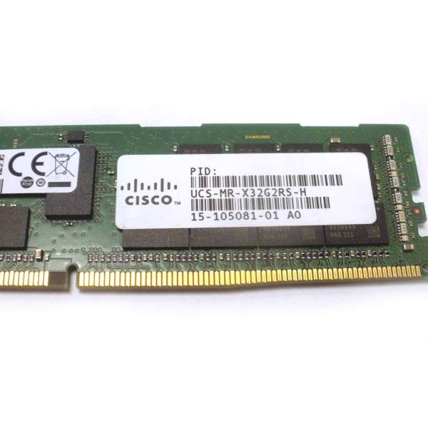 Cisco 32GB DDR4-2666-MHz RDIMM/PC4-21300/dual Rank/x4/1.2v (UCS-MR-X32G2RS-H)