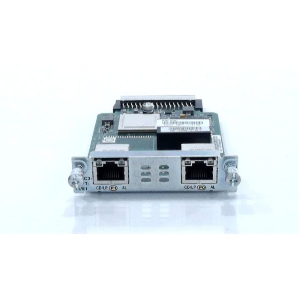 Cisco 2-Port 3rd Gen Multiflex Trunk Voice/WAN Int. Card T1/E1 (VWIC3-2MFT-T1/E1)