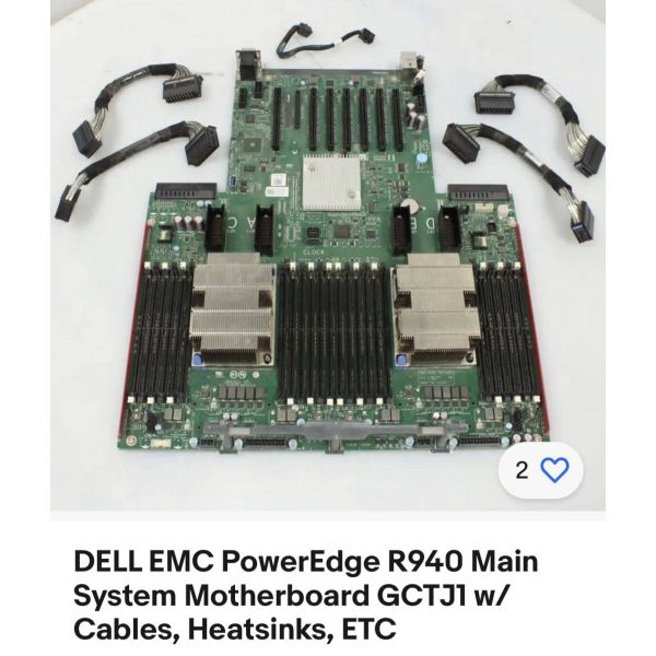 Dell PowerEdge R940 Systemboard GCTJ1 (GCTJ1-RFB)