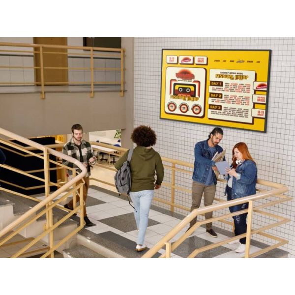 Viewsonic CDE7530 interactive whiteboards & accessories 190,5 cm (75") 3840 x 2160 Pixels Touchscreen Zwart USB (CDE7530)