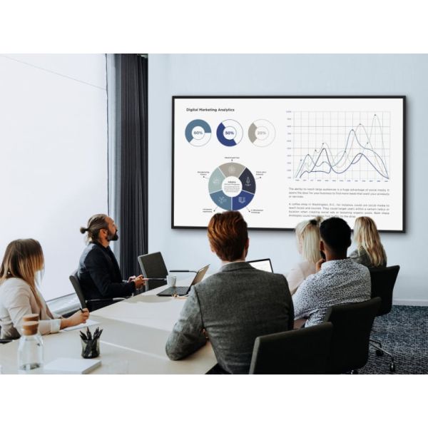Viewsonic CDE9830 interactive whiteboards & accessories 2,49 m (98") 3840 x 2160 Pixels Touchscreen Zwart USB (CDE9830)