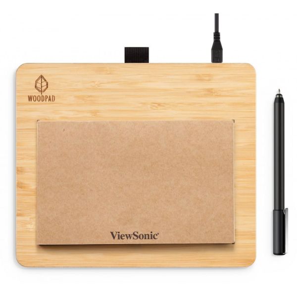 Viewsonic PF0730-I0WW grafische tablet Hout 5080 lpi USB (PF0730-I0WW)