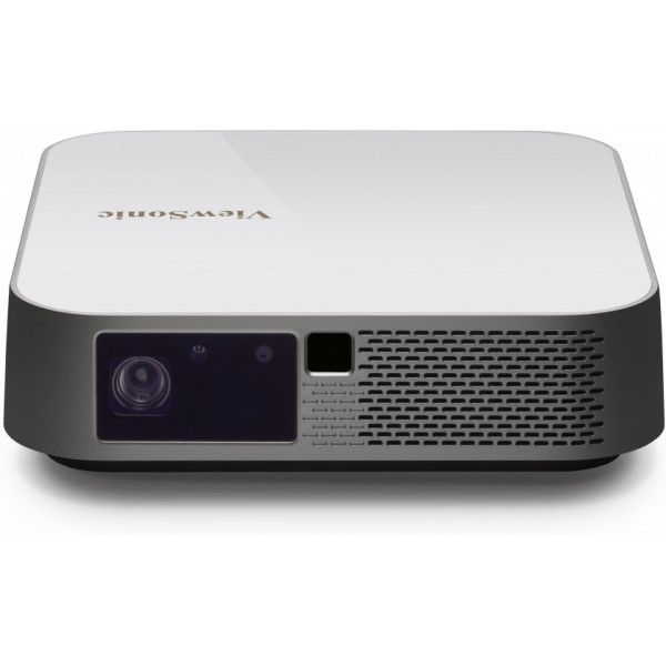 Viewsonic M2e beamer/projector Projector met korte projectieafstand 1000 ANSI lumens LED 1080p (1920x1080) 3D Grijs, Wit (PX701-4K)