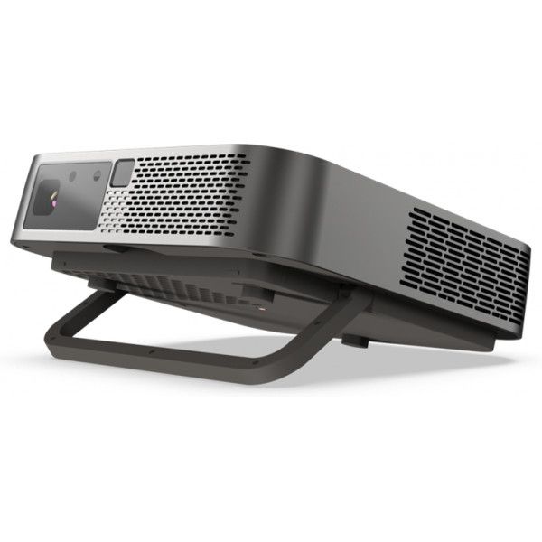 Viewsonic M2e beamer/projector Projector met korte projectieafstand 1000 ANSI lumens LED 1080p (1920x1080) 3D Grijs, Wit (PX701-4K)