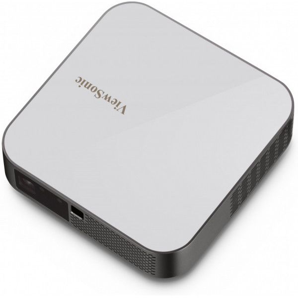 Viewsonic M2e beamer/projector Projector met korte projectieafstand 1000 ANSI lumens LED 1080p (1920x1080) 3D Grijs, Wit (PX701-4K)