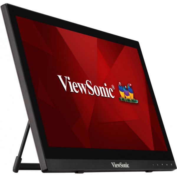 Viewsonic TD1630-3 computer monitor 39,6 cm (15.6") 1366 x 768 Pixels HD LCD Touchscreen Multi-gebruiker Zwart (TD1630-3)