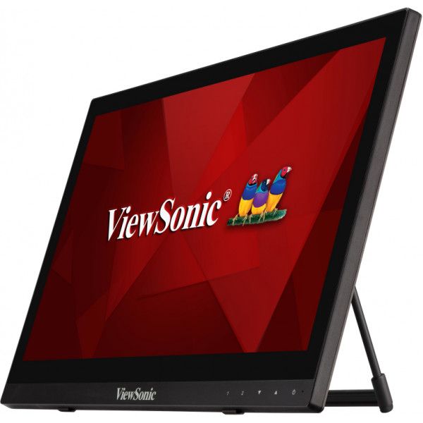 Viewsonic TD1630-3 computer monitor 39,6 cm (15.6") 1366 x 768 Pixels HD LCD Touchscreen Multi-gebruiker Zwart (TD1630-3)